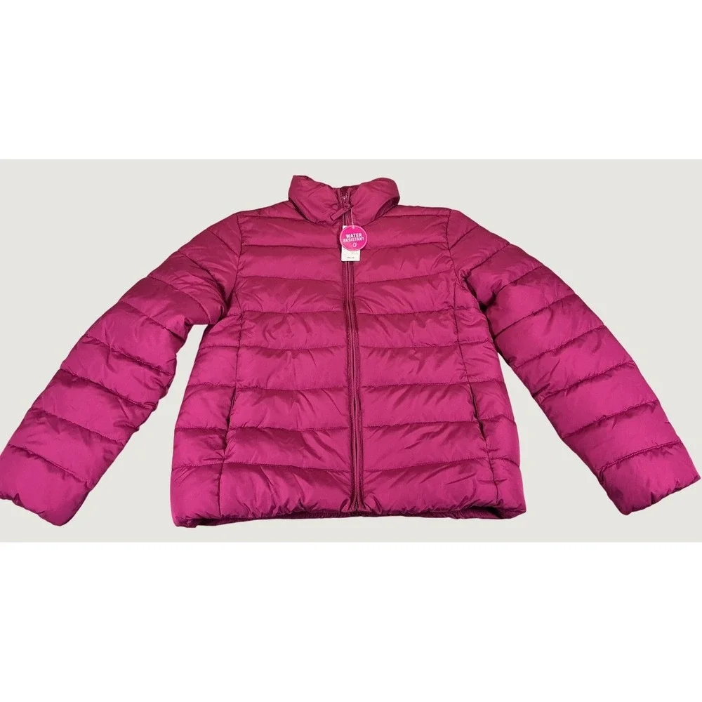 The Children's Place Girls XXL 16 Water Resistant Puffer Jacket Pink NWT